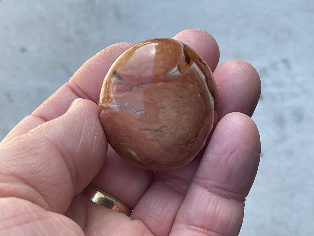 45g Polychrome Jasper Palmstone 3D