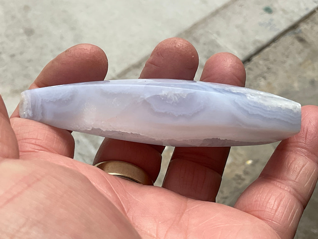 96g Blue Lace Agate Freeform 3A