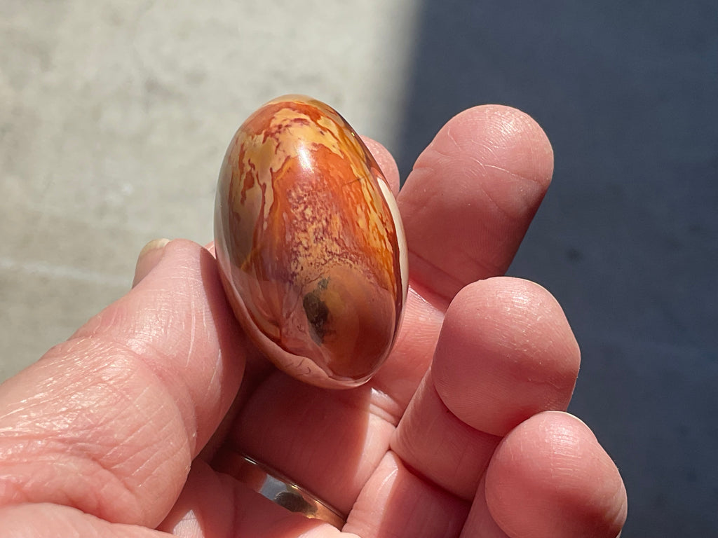 45g Polychrome Jasper Palmstone 3D