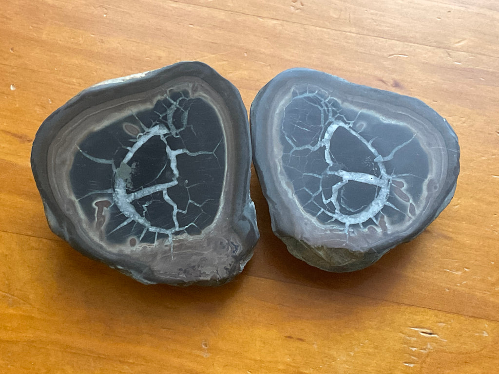 149g Moroccan Septarian Nodule (complete) 5C
