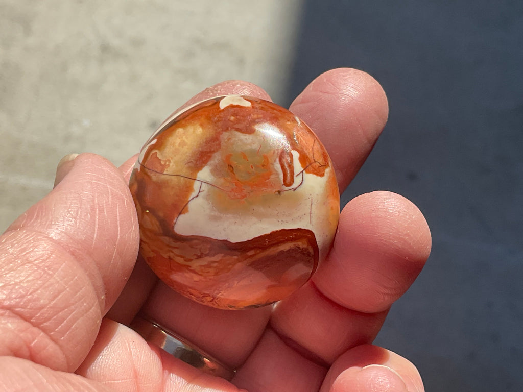 45g Polychrome Jasper Palmstone 3D