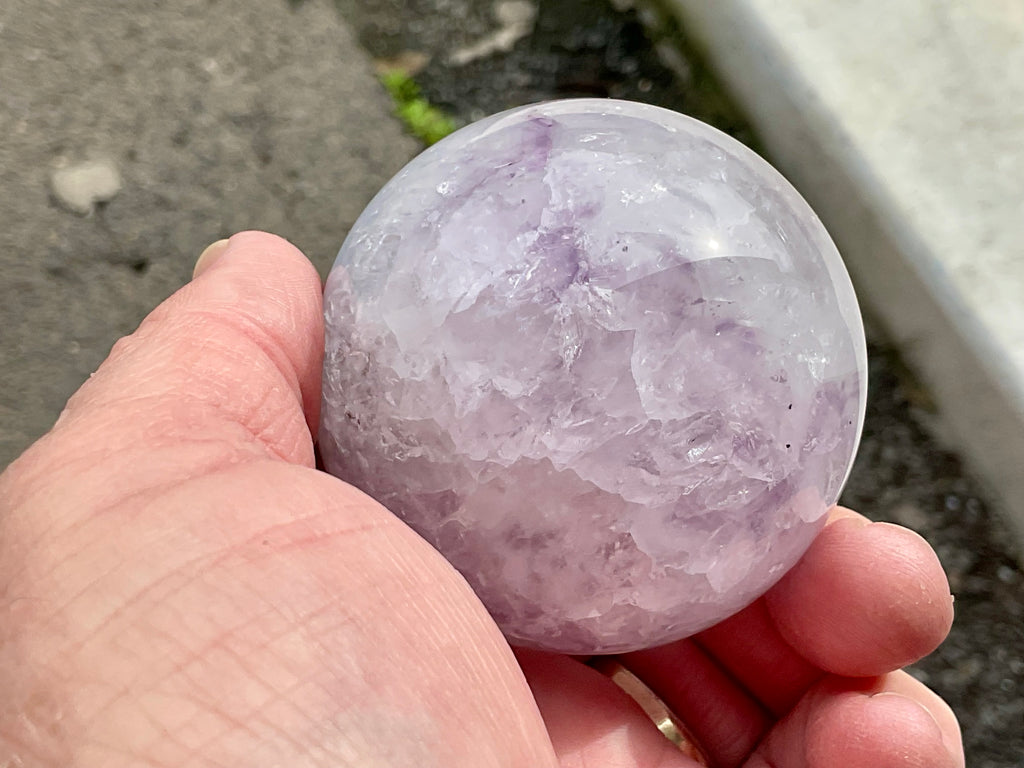 272g Amethyst/Agate Sphere A
