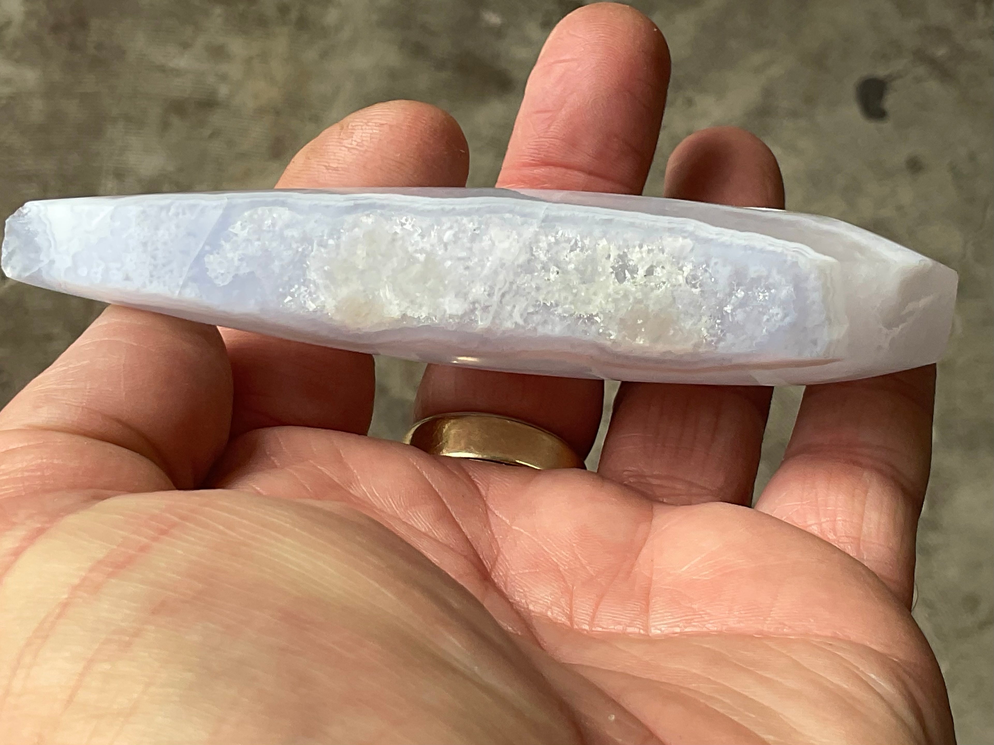 106g Blue Lace Agate Freeform 3C