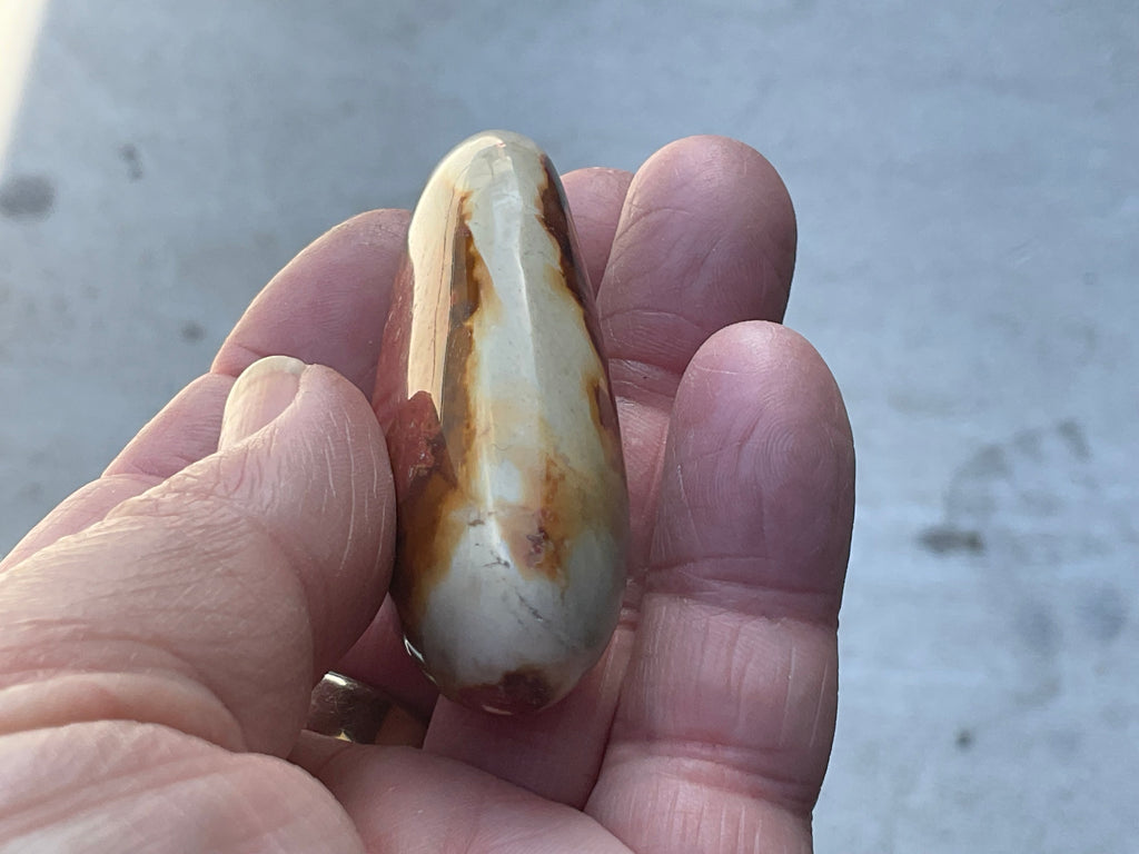 55g Polychrome Jasper Palmstone 5D