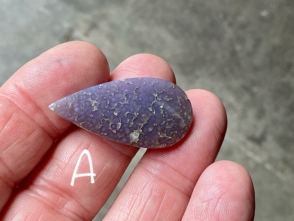 Grape Agate Cabochon Group 1