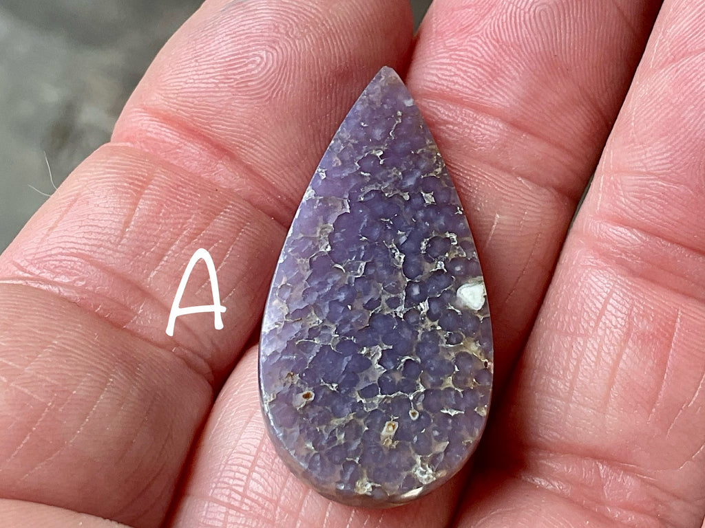 Grape Agate Cabochon Group 1