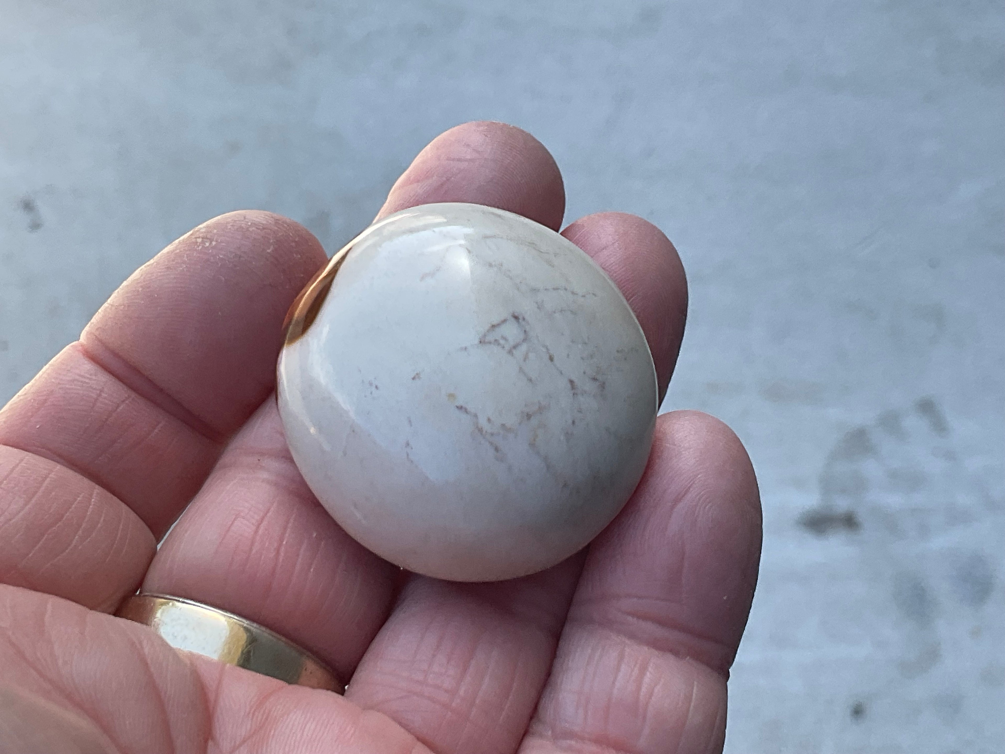 35g Polychrome Jasper Palmstone 6D