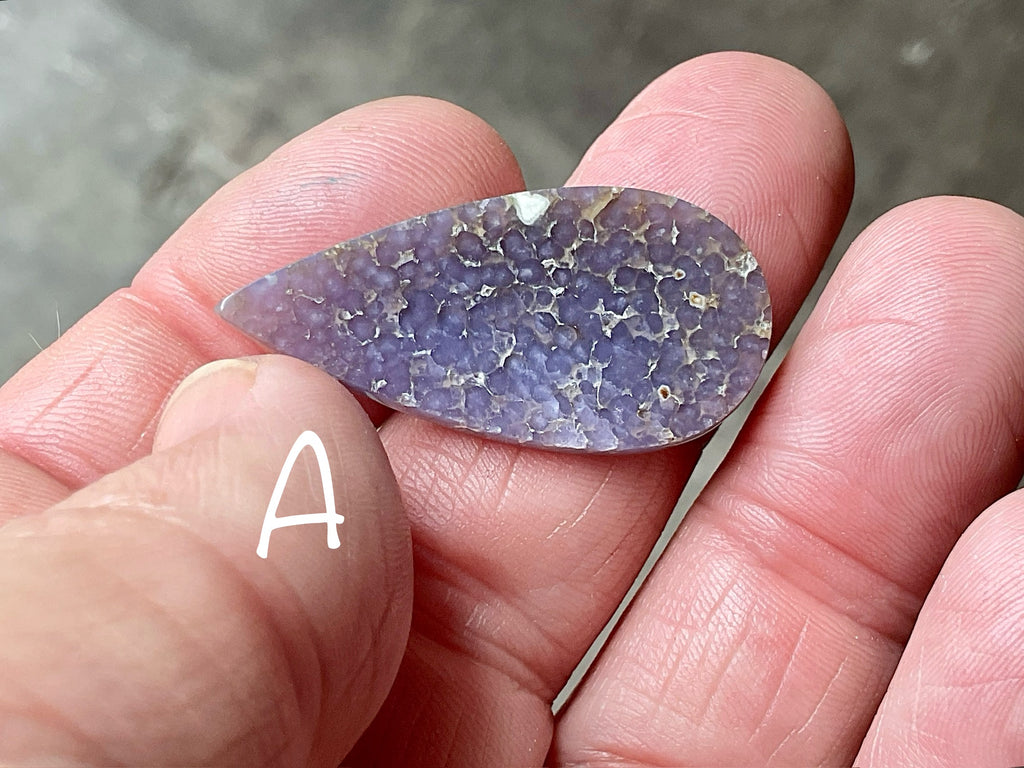 Grape Agate Cabochon Group 1