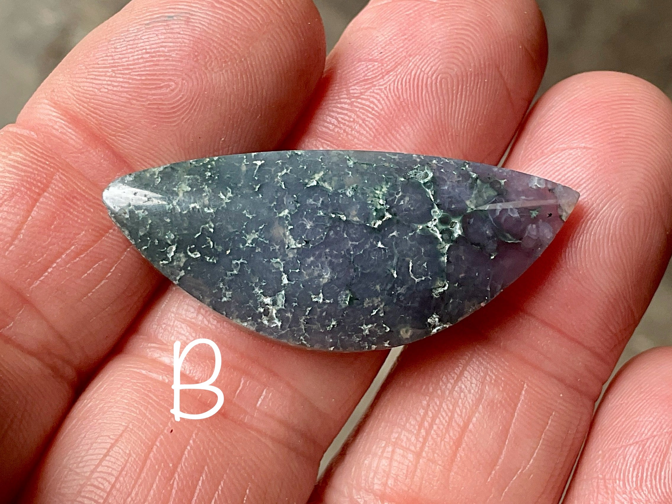 Grape Agate Cabochon Group 1