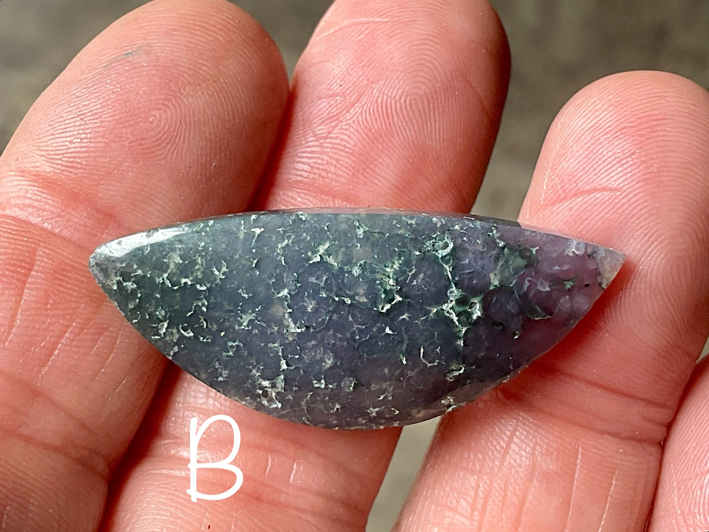 Grape Agate Cabochon Group 1