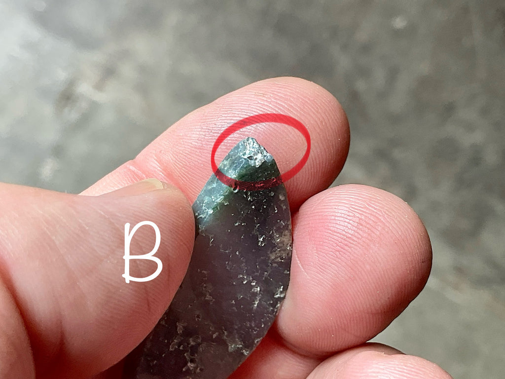 Grape Agate Cabochon Group 1
