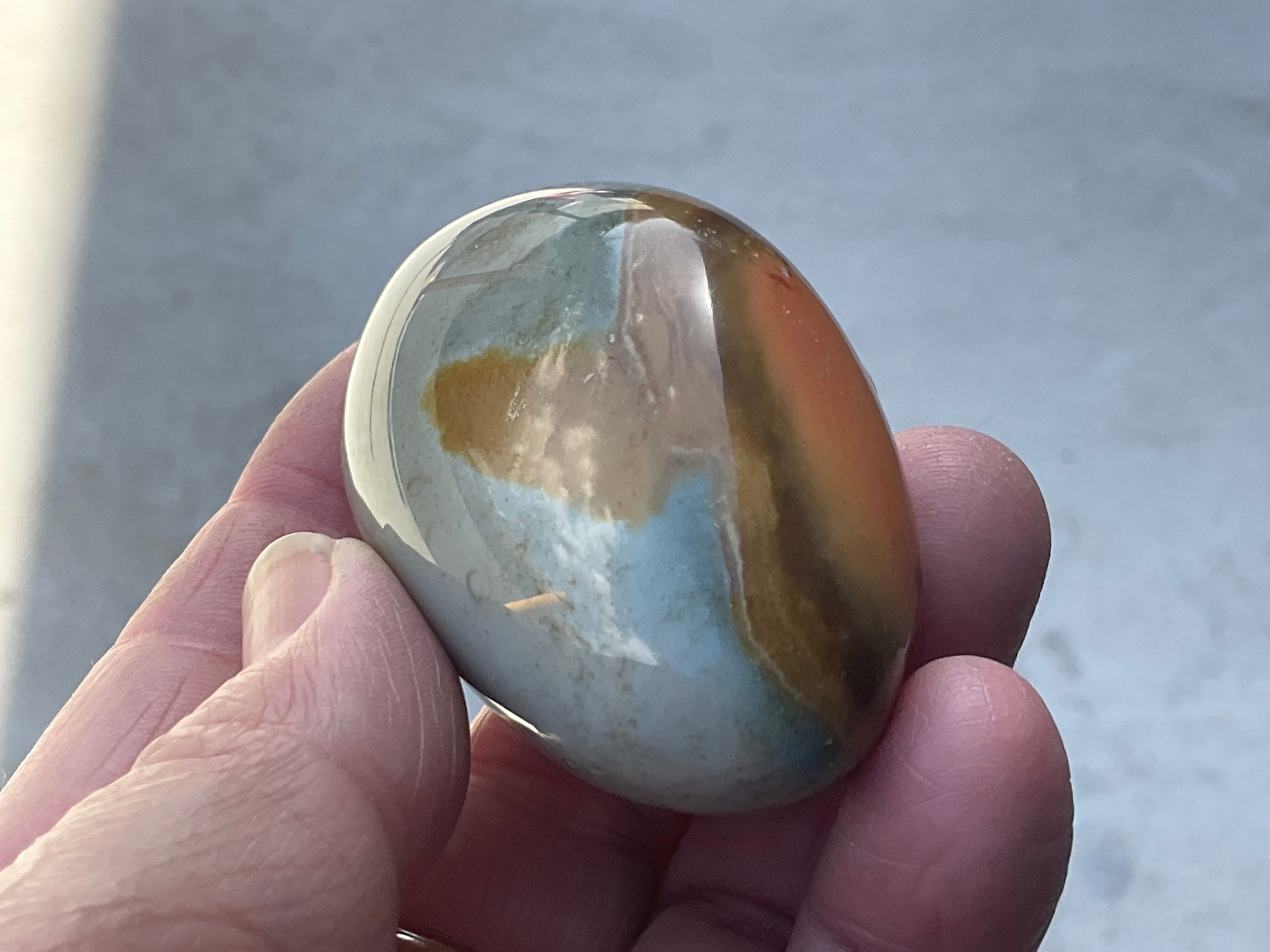 100g Polychrome Jasper Palmstone 6