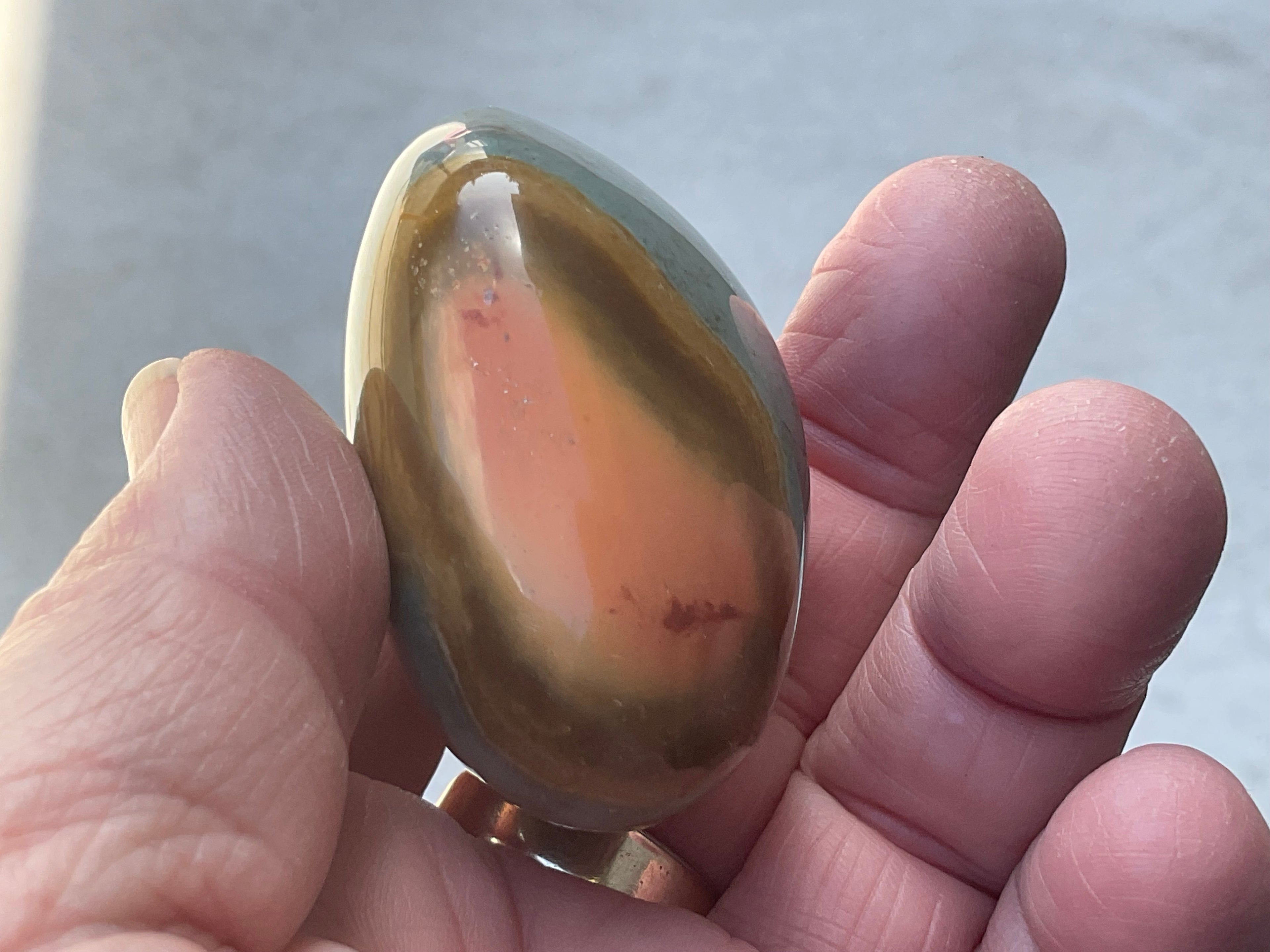 100g Polychrome Jasper Palmstone 6