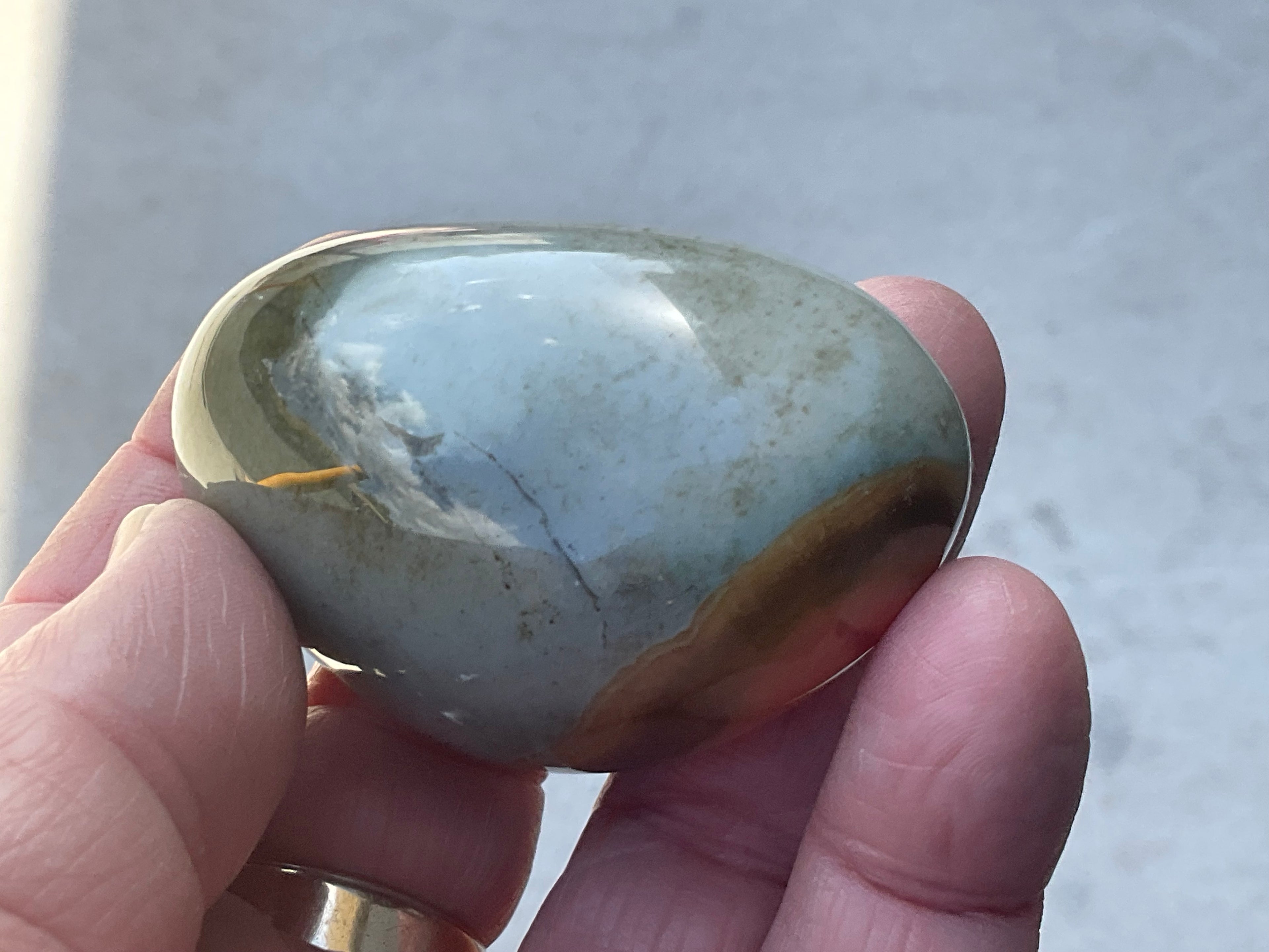 100g Polychrome Jasper Palmstone 6