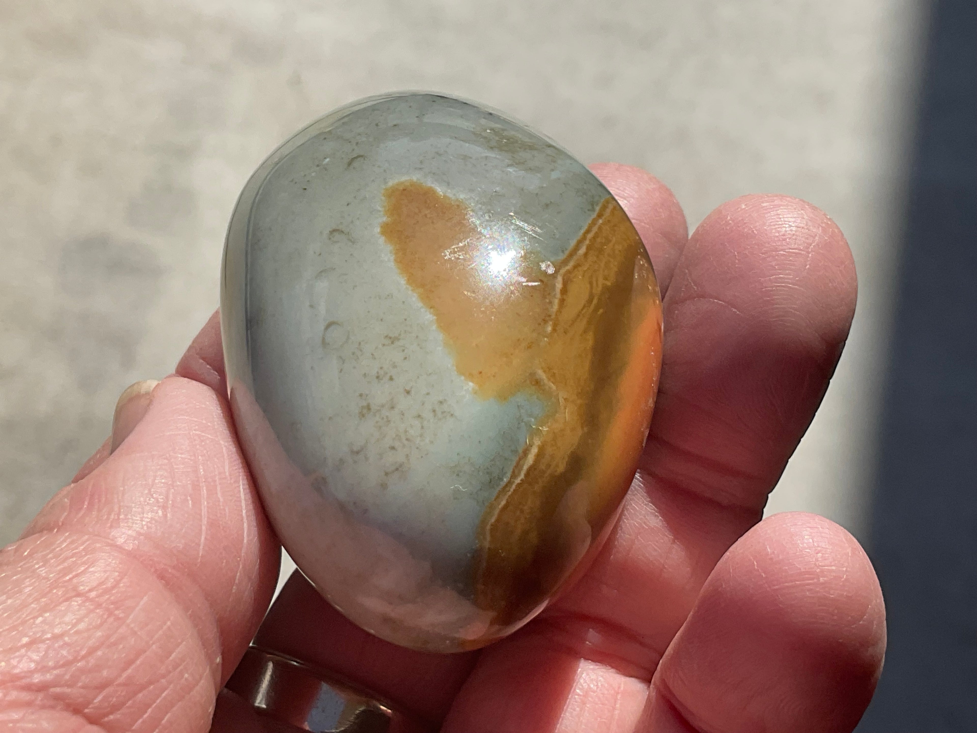 100g Polychrome Jasper Palmstone 6