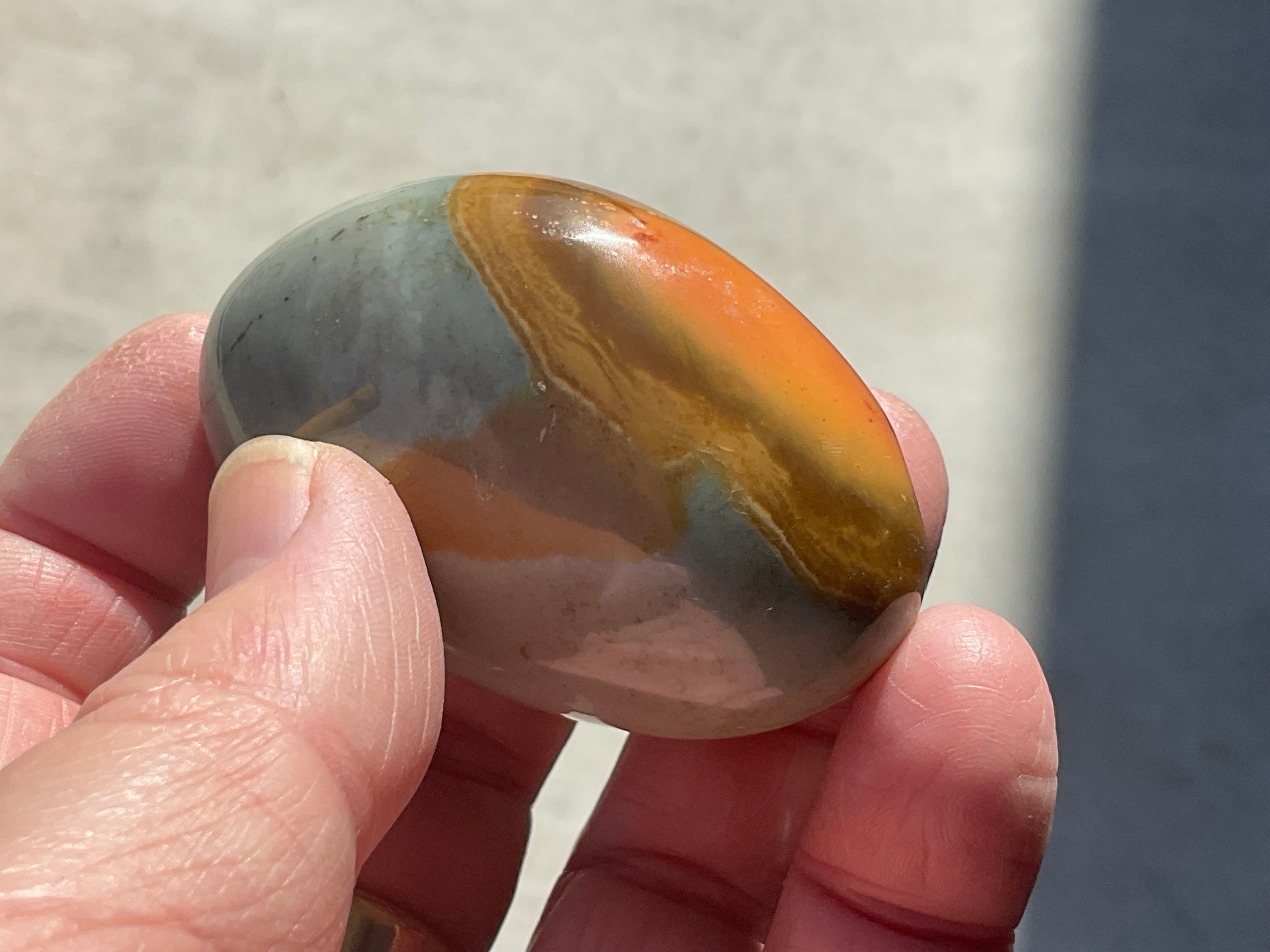 100g Polychrome Jasper Palmstone 6