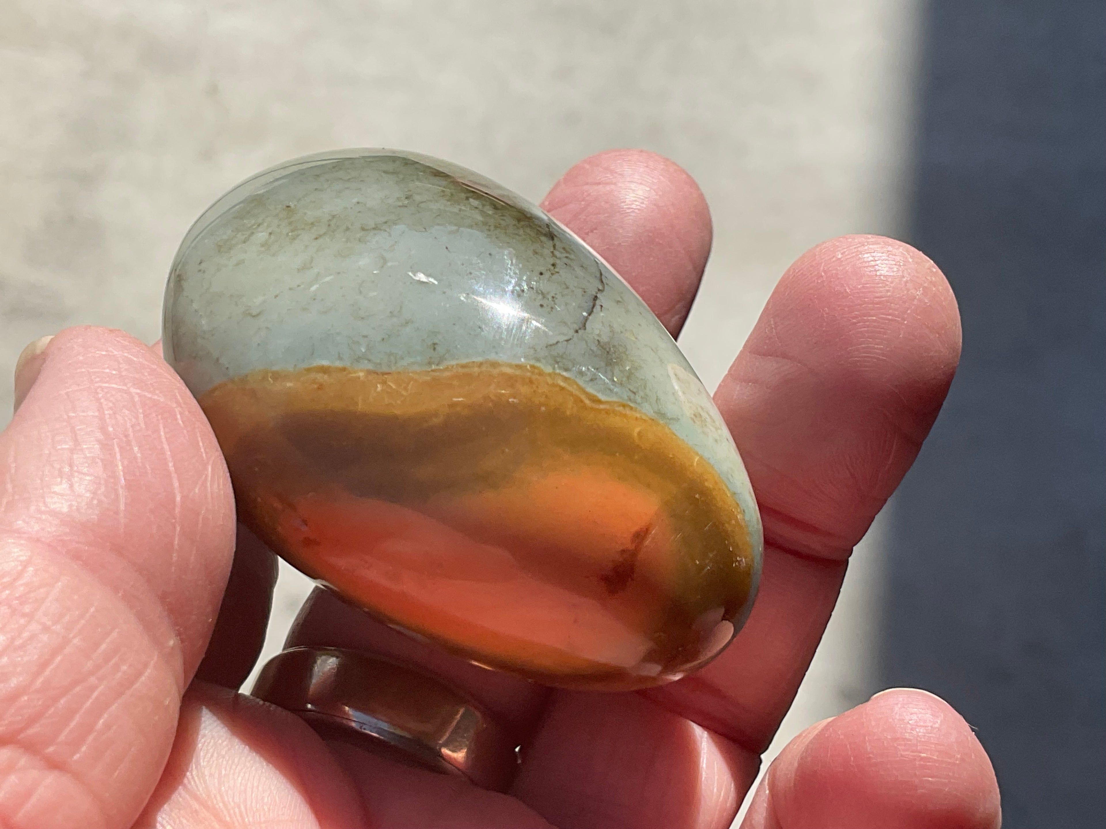 100g Polychrome Jasper Palmstone 6
