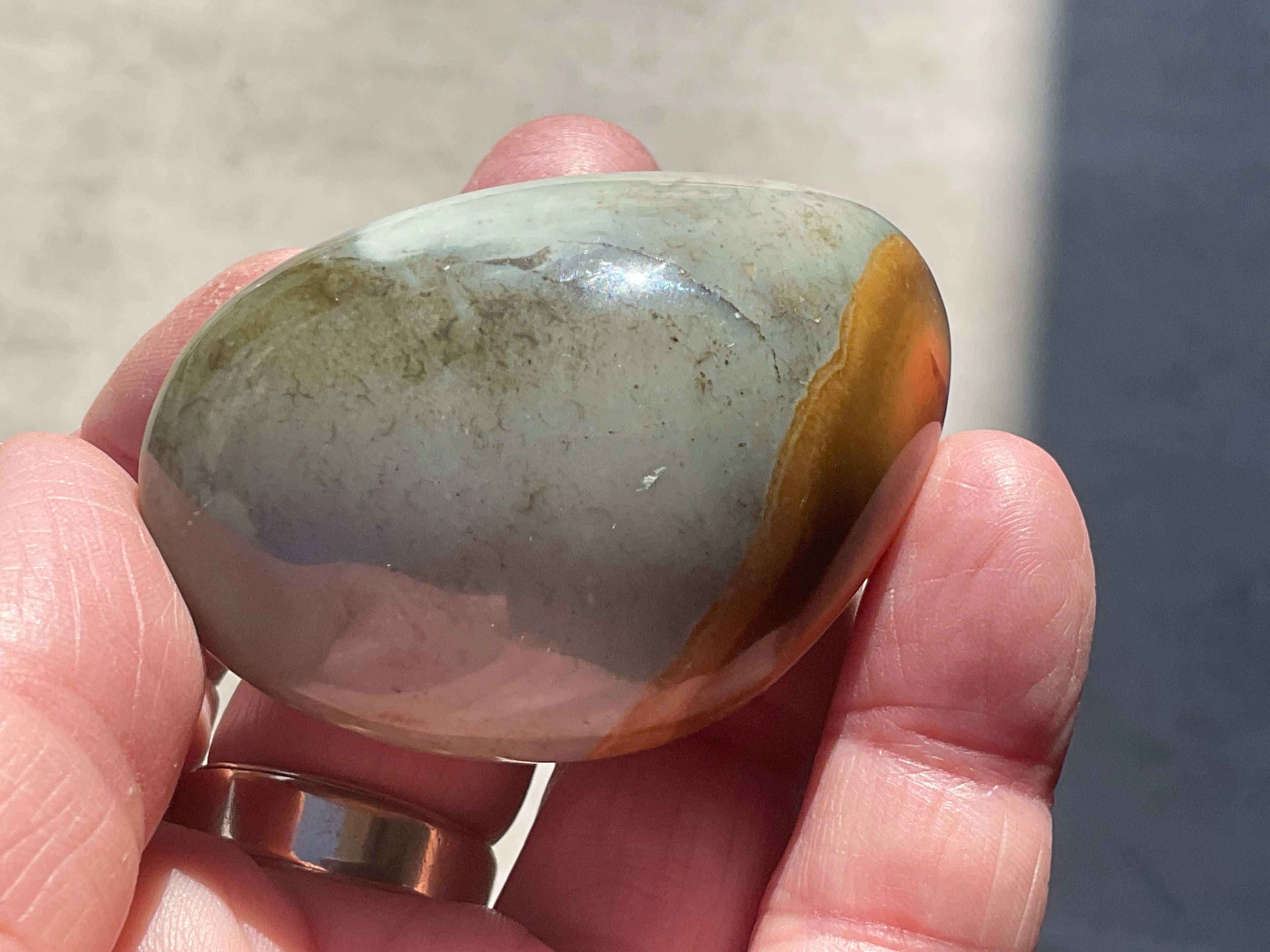 100g Polychrome Jasper Palmstone 6