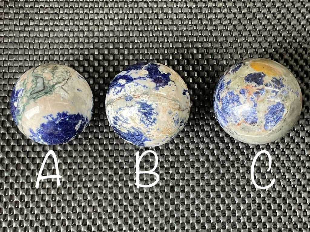 242g Sodalite Sphere A