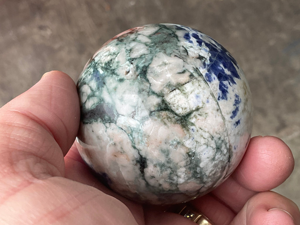 242g Sodalite Sphere A