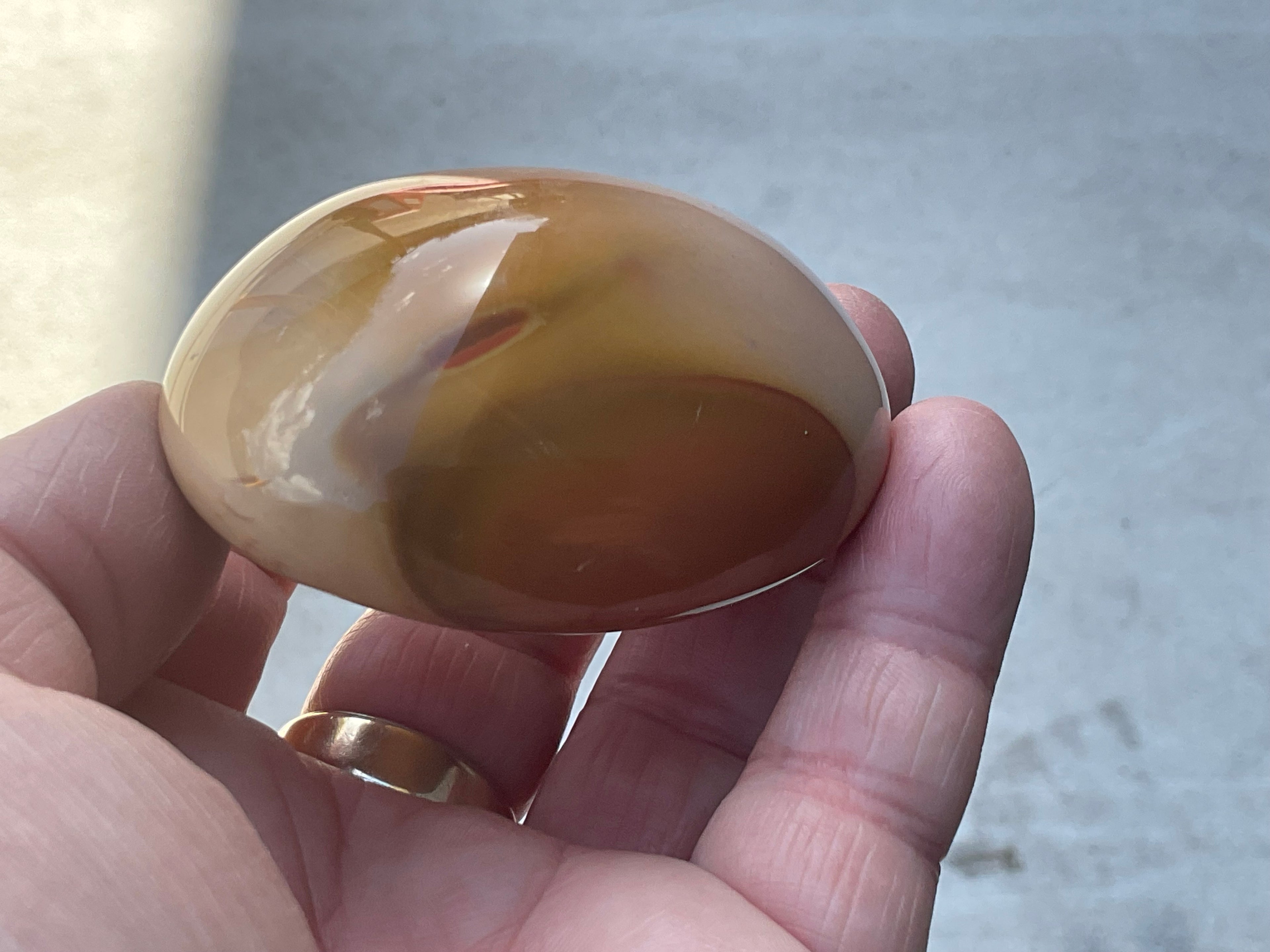 137g Polychrome Jasper Palmstone 4