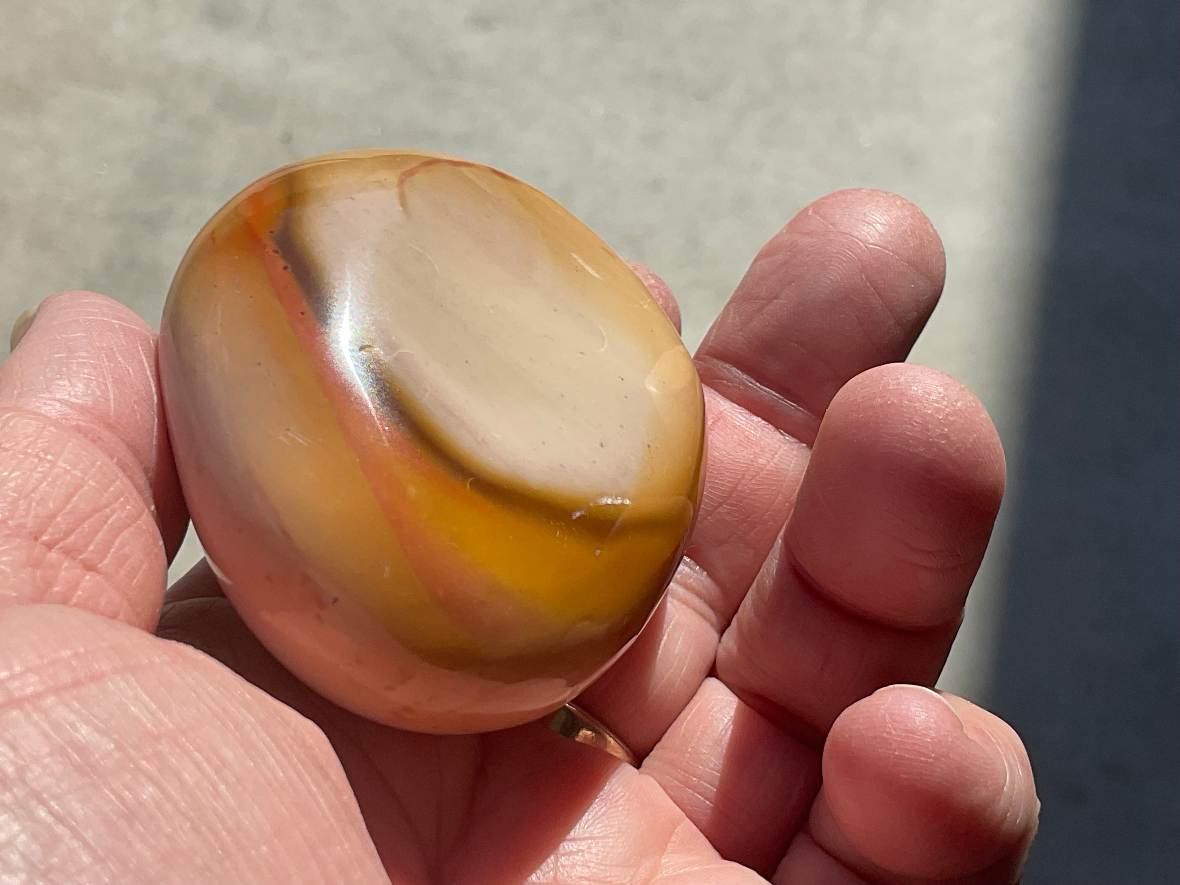 137g Polychrome Jasper Palmstone 4
