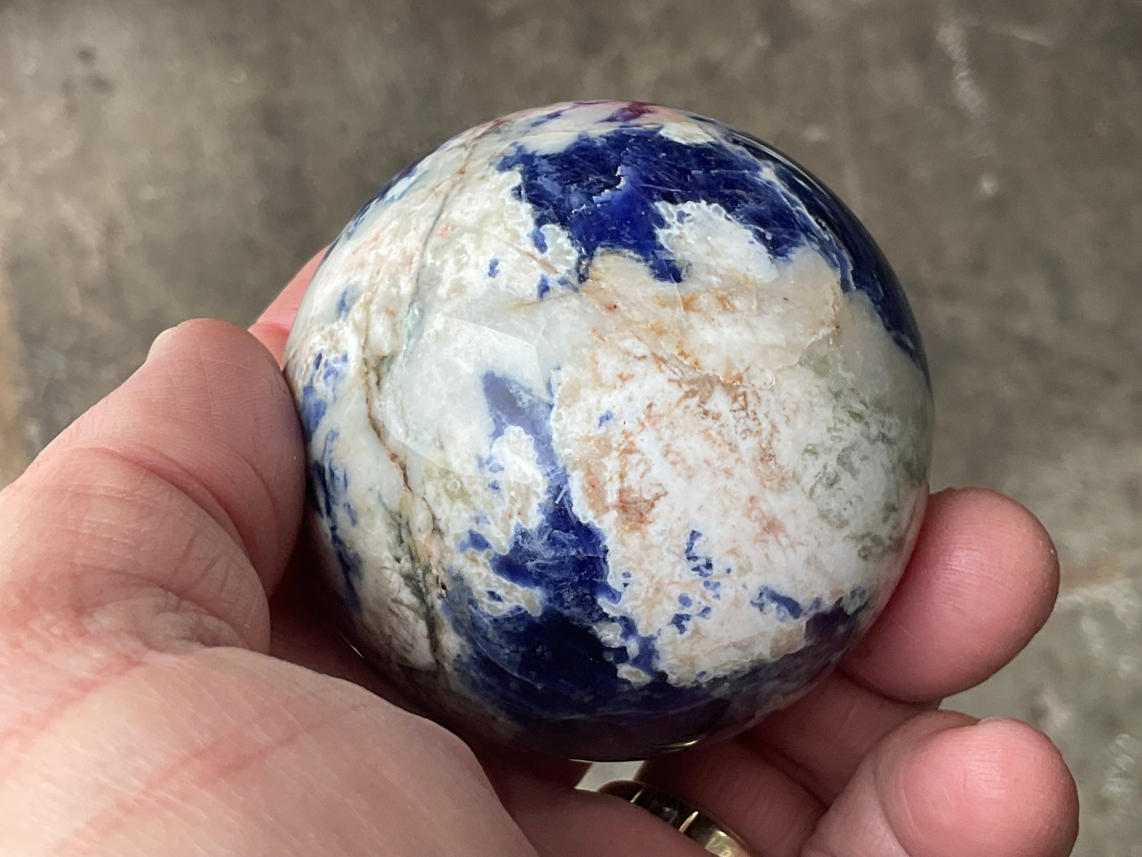 276g Sodalite Sphere B