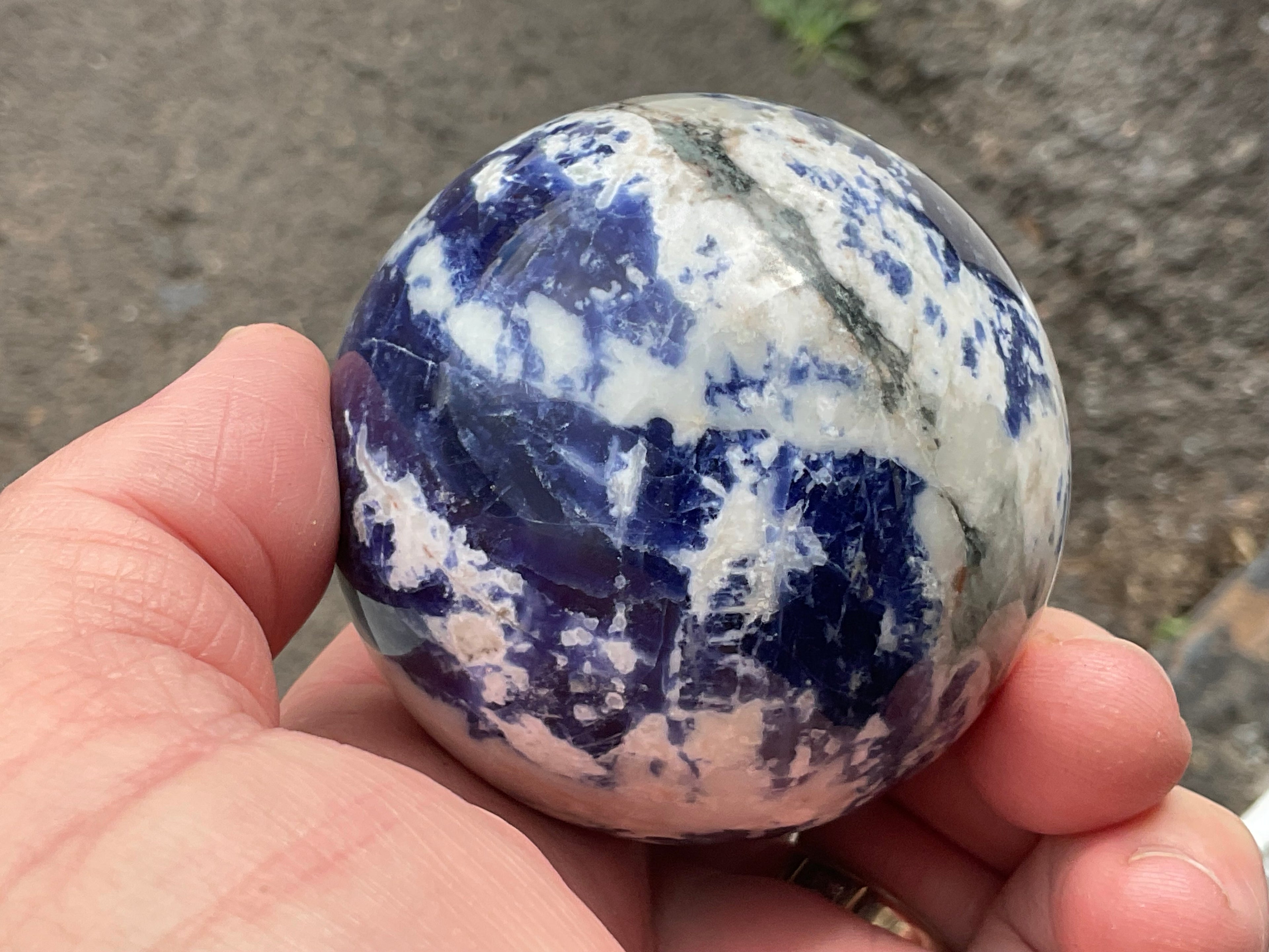 276g Sodalite Sphere B