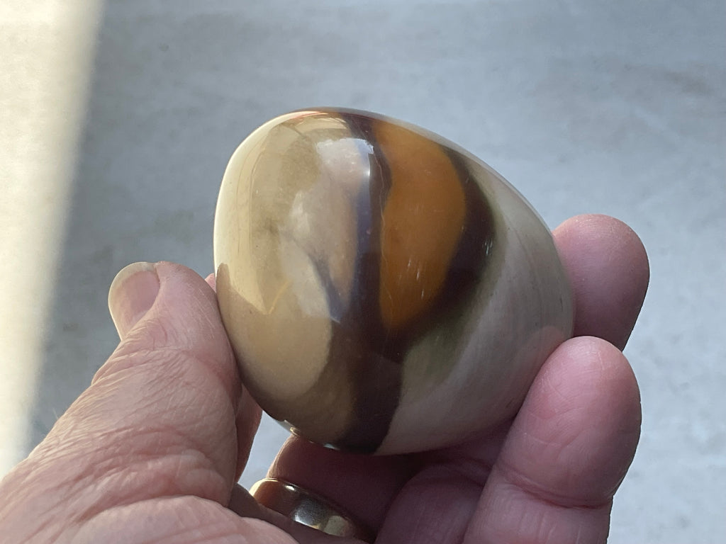163g Polychrome Jasper Palmstone 9