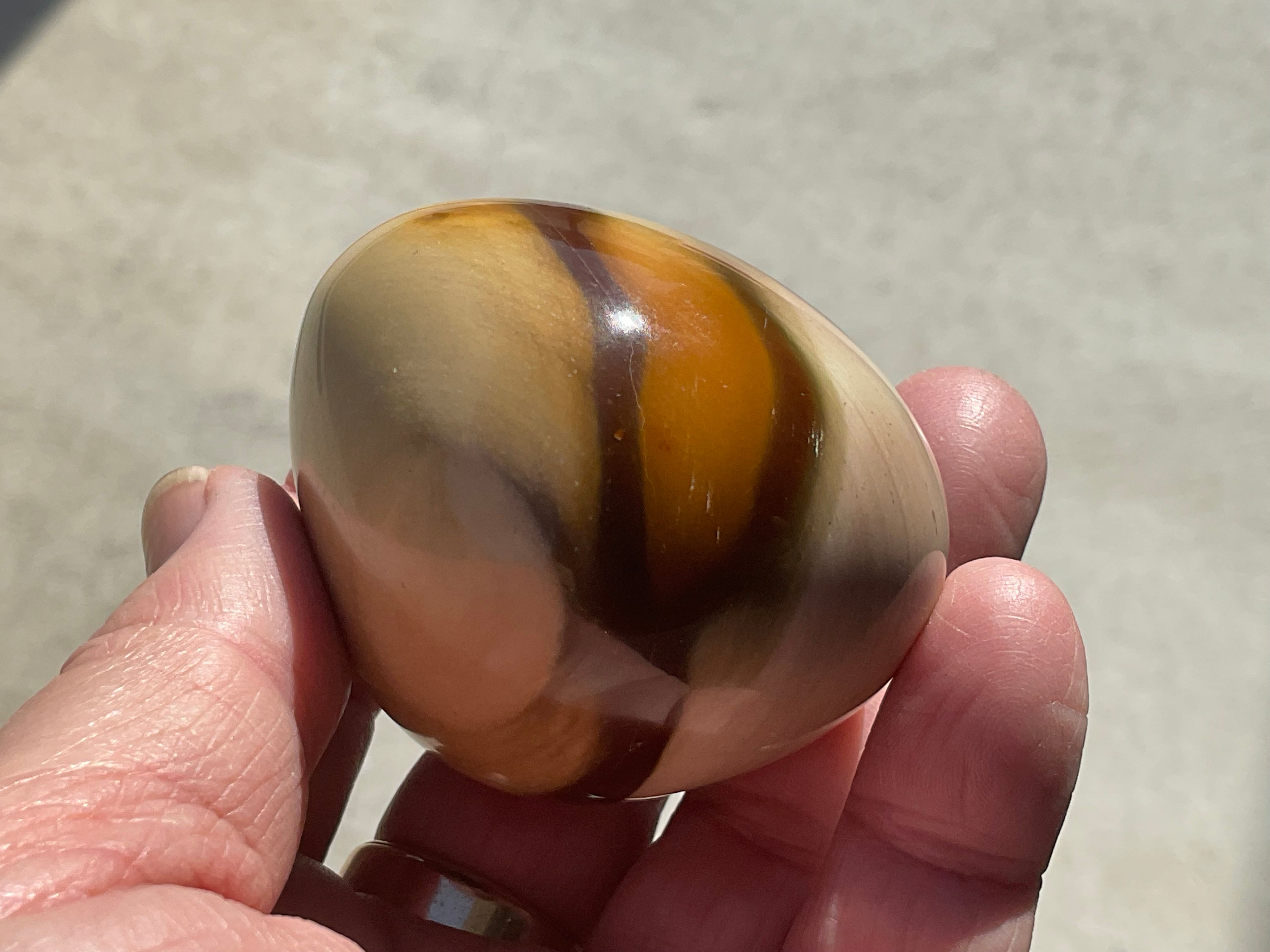 163g Polychrome Jasper Palmstone 9