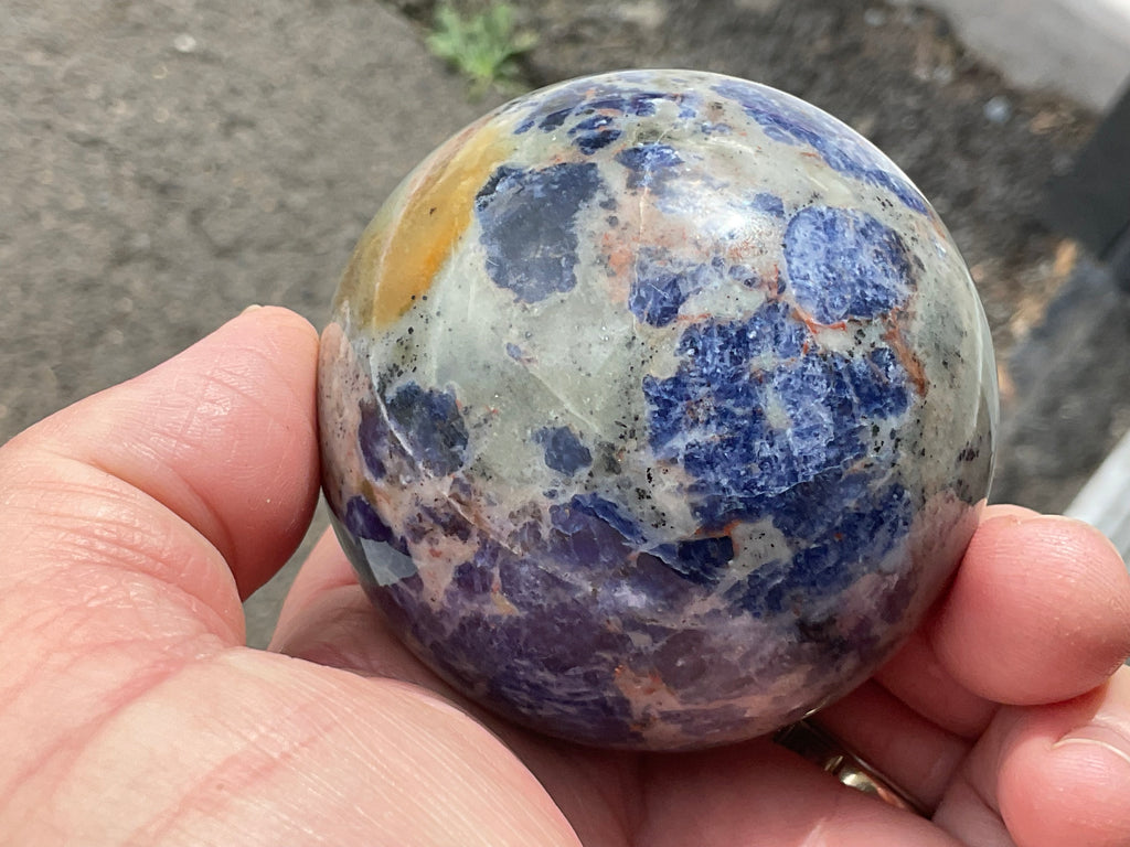 328g Sodalite Sphere C