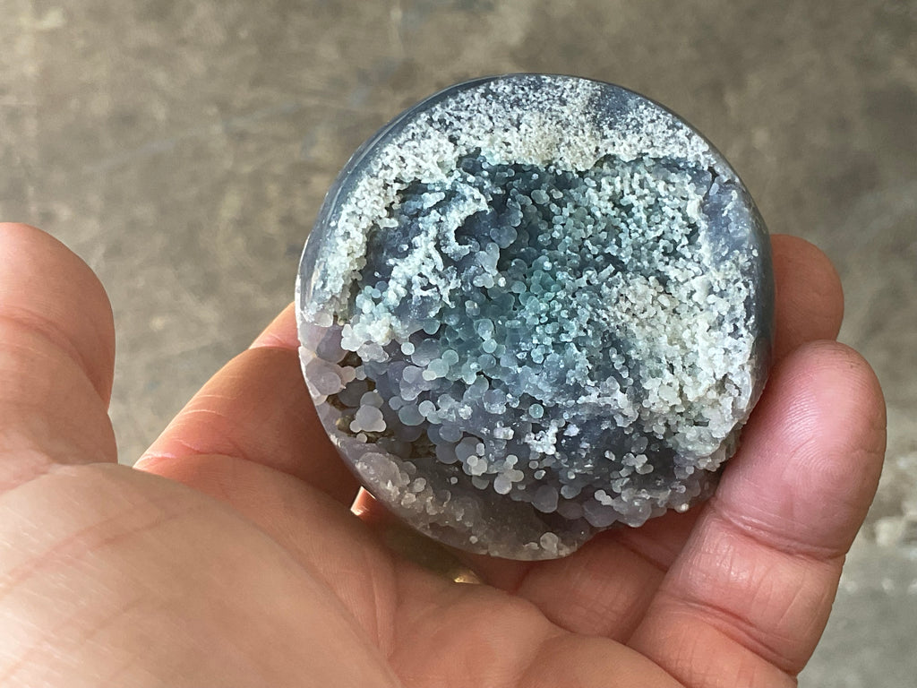 162g Grape Agate Sphere 1B