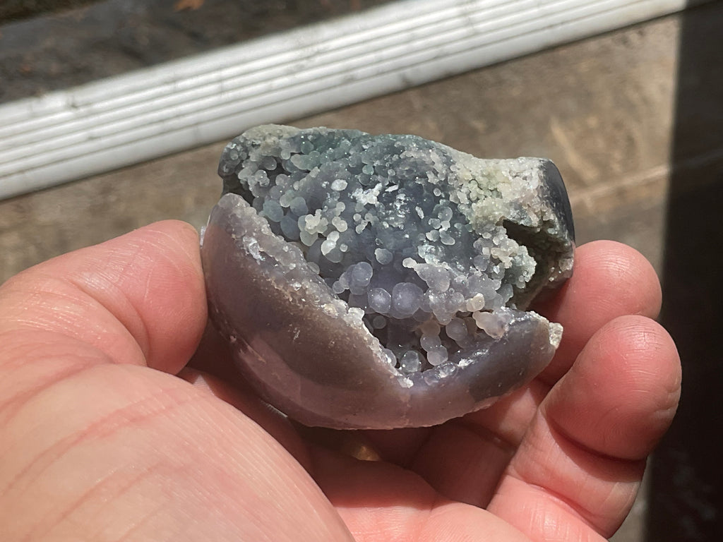 162g Grape Agate Sphere 1B