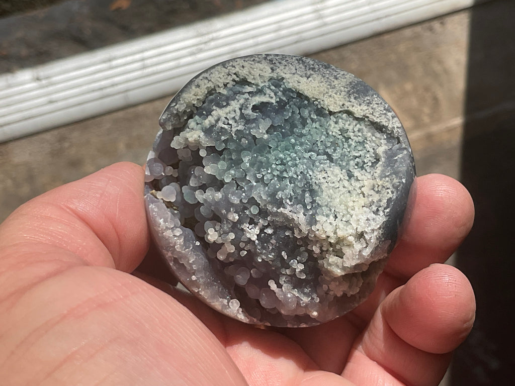 162g Grape Agate Sphere 1B