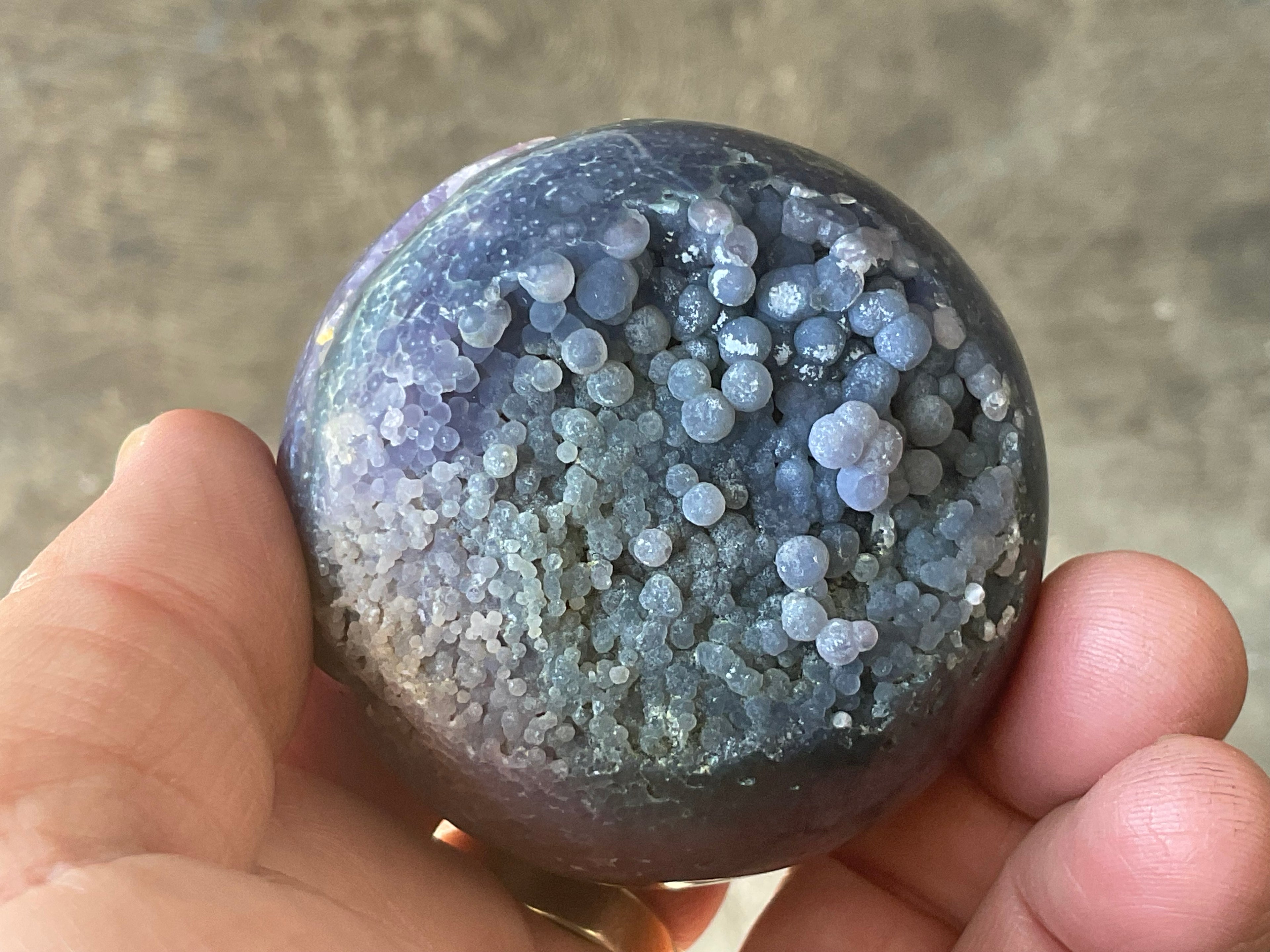 172g Grape Agate Sphere 2A