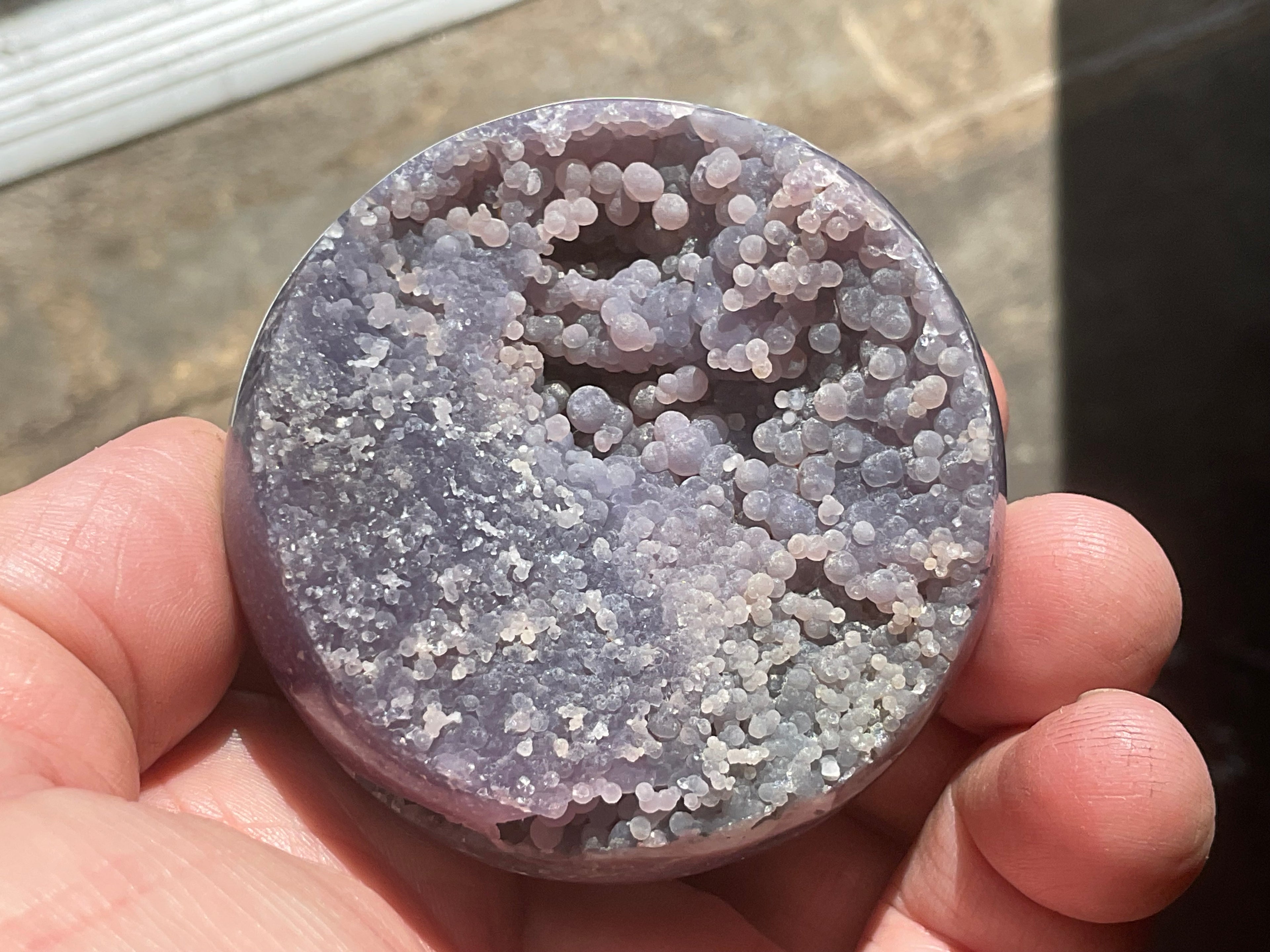 172g Grape Agate Sphere 2A