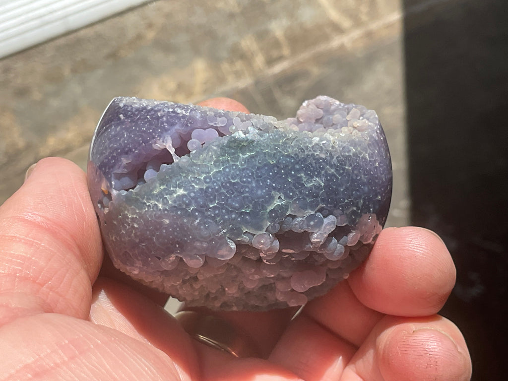 172g Grape Agate Sphere 2A