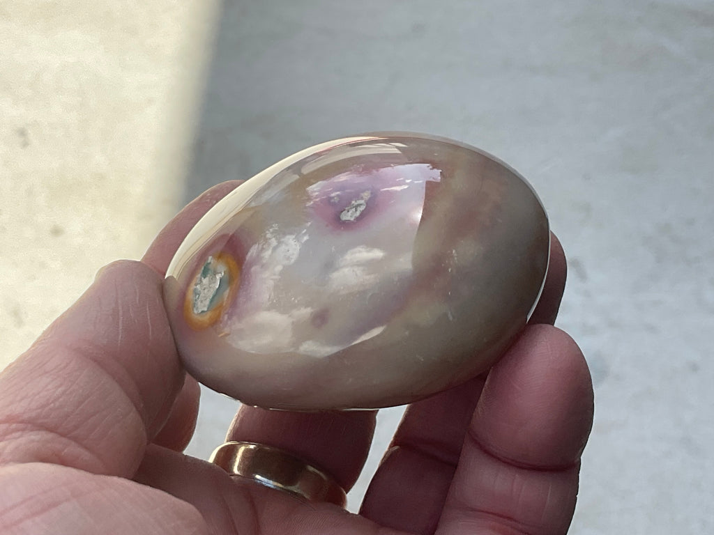 157g Polychrome Jasper Palmstone 17B