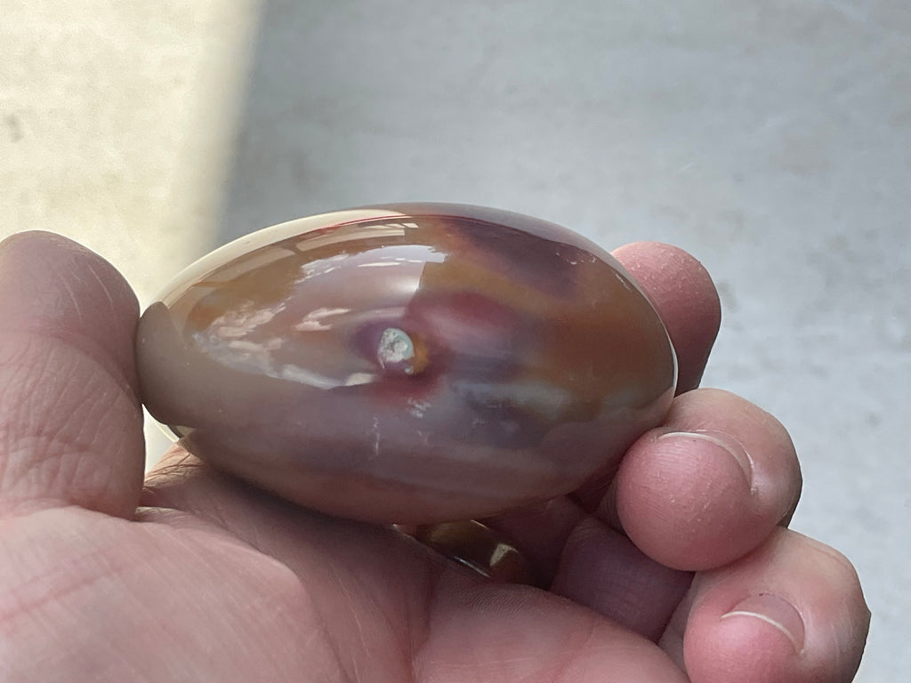 157g Polychrome Jasper Palmstone 17B