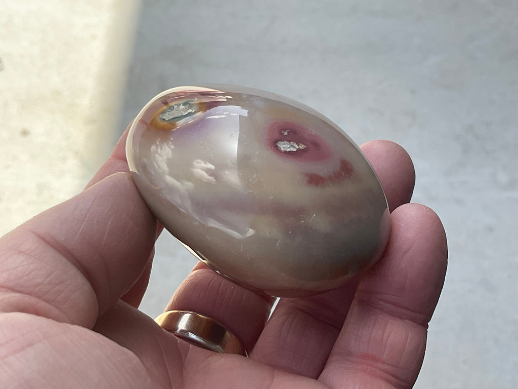 157g Polychrome Jasper Palmstone 17B