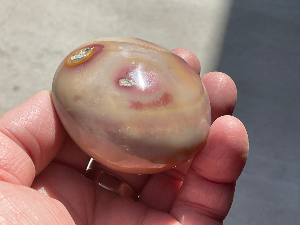 157g Polychrome Jasper Palmstone 17B