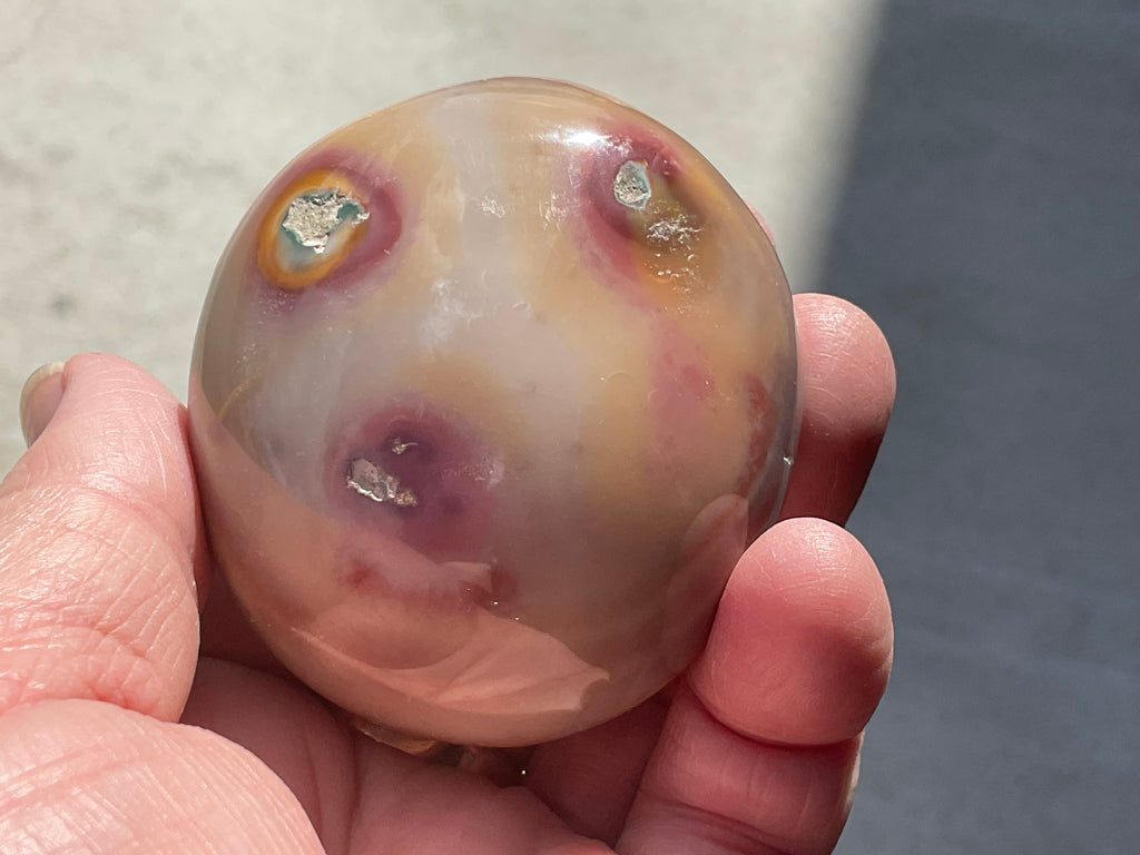 157g Polychrome Jasper Palmstone 17B