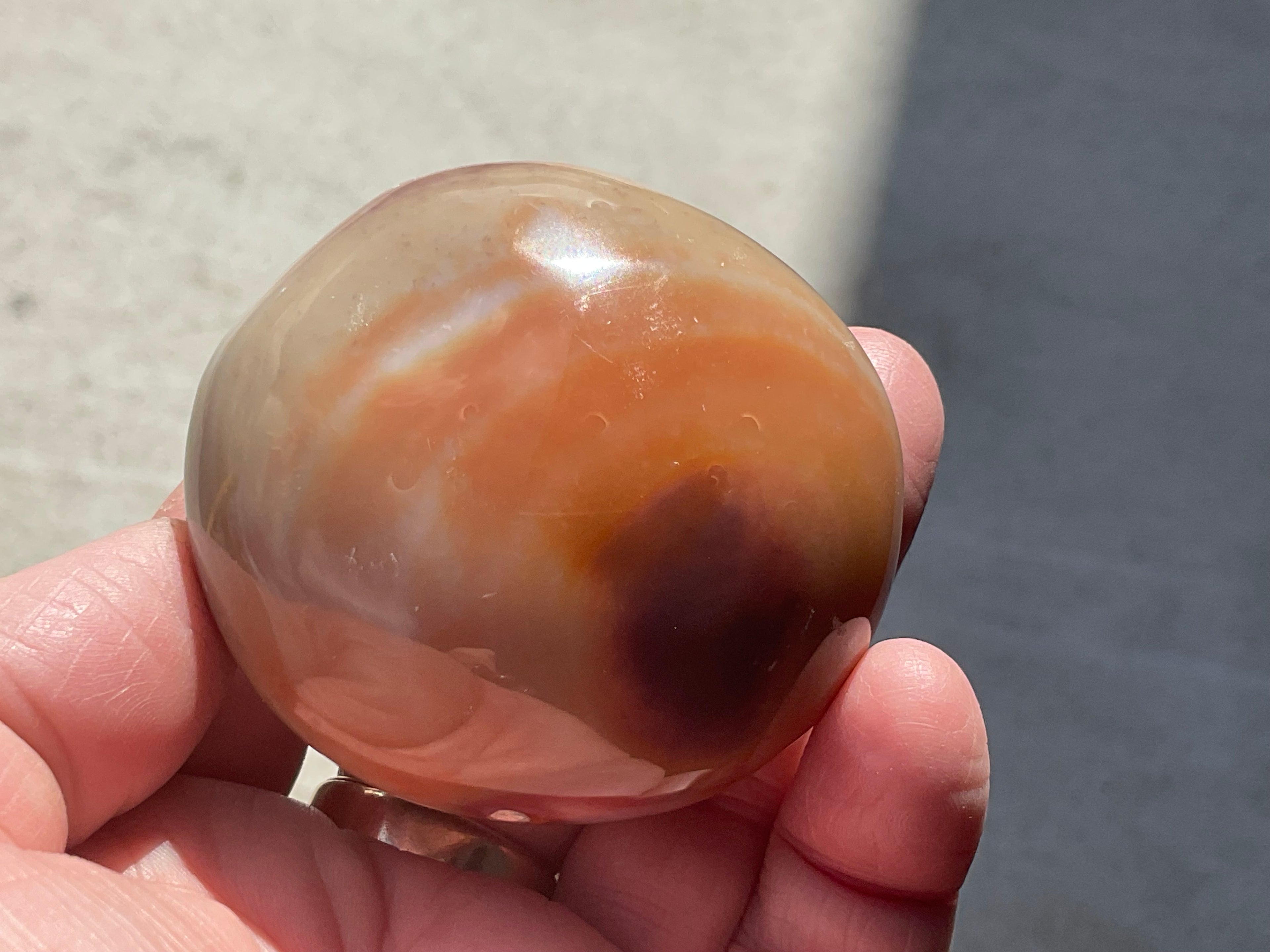 157g Polychrome Jasper Palmstone 17B