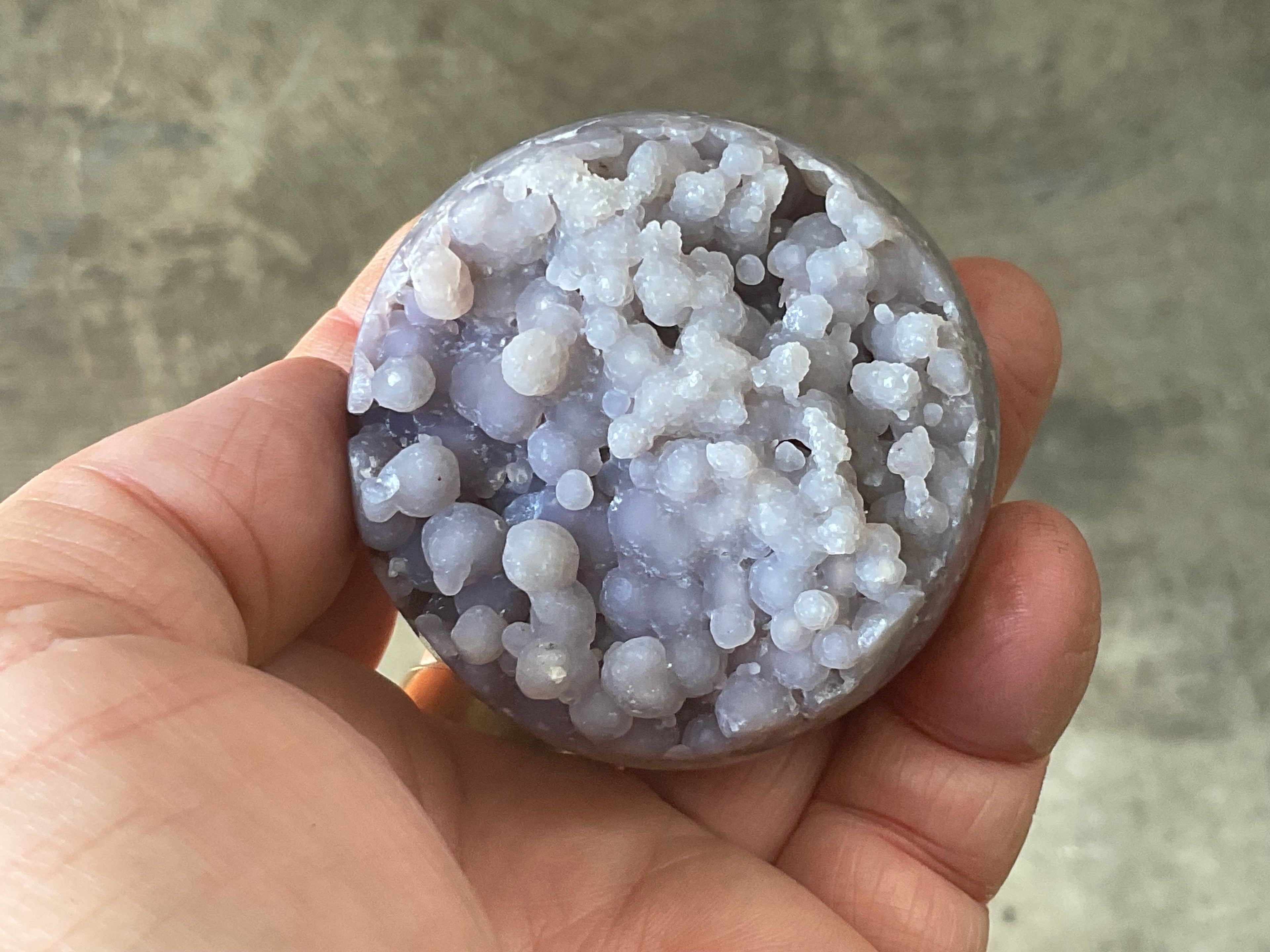 192g Grape Agate Sphere 3B