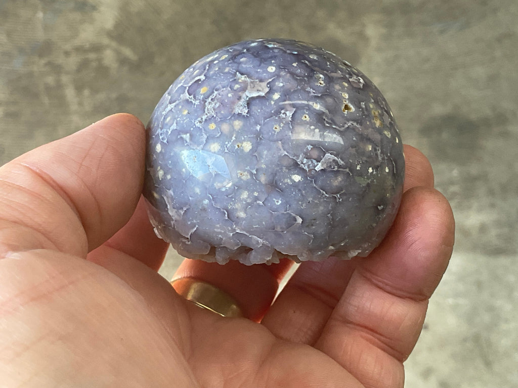 192g Grape Agate Sphere 3B