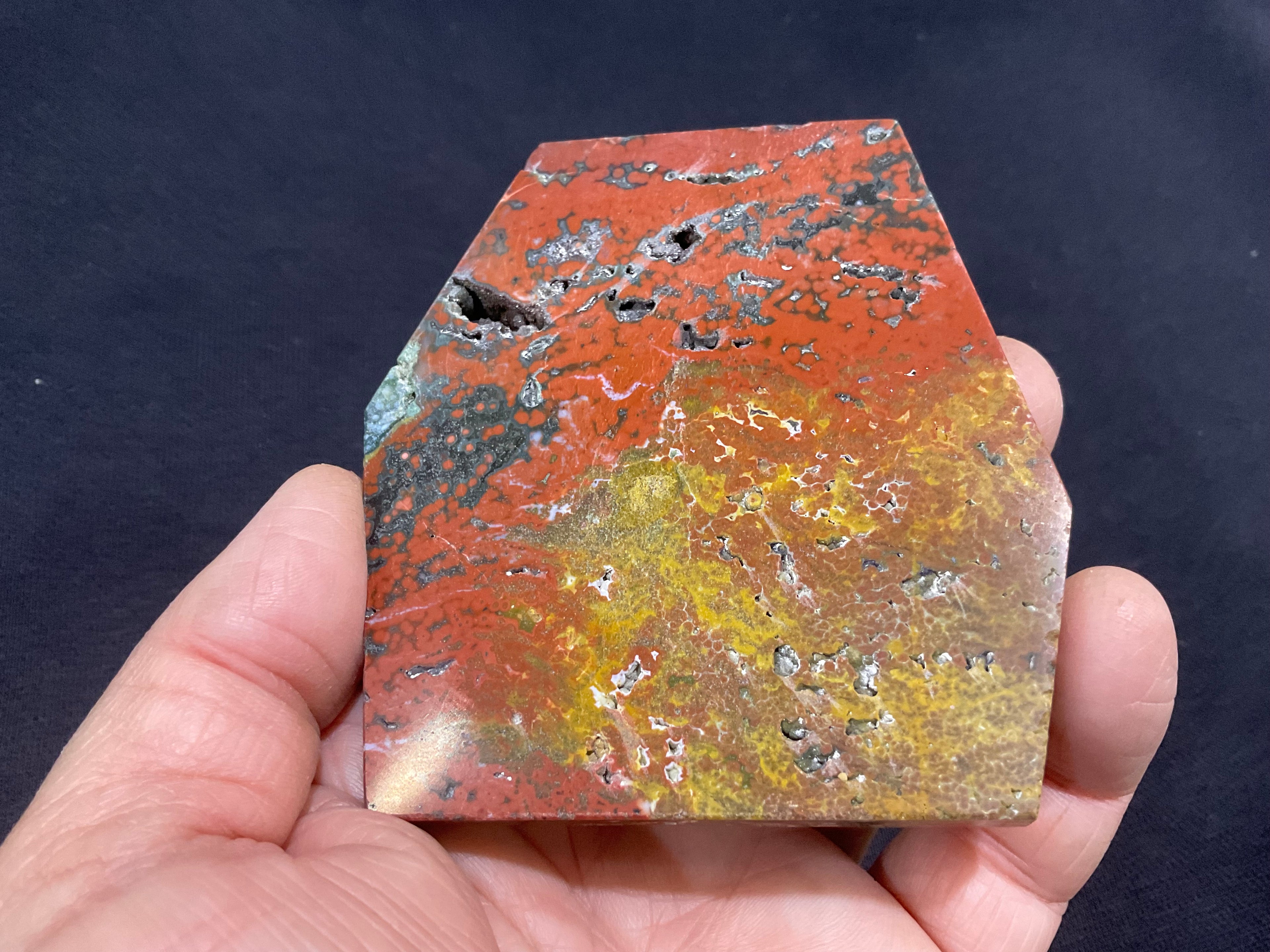 144g Ocean Jasper Polished Slab 5B