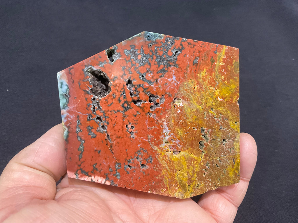 144g Ocean Jasper Polished Slab 5B