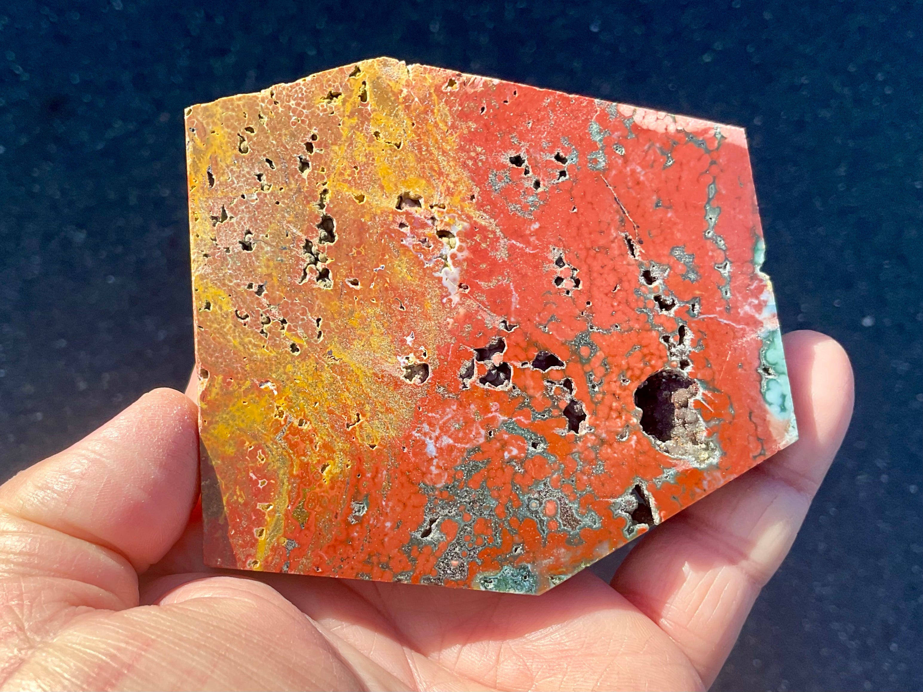 144g Ocean Jasper Polished Slab 5B