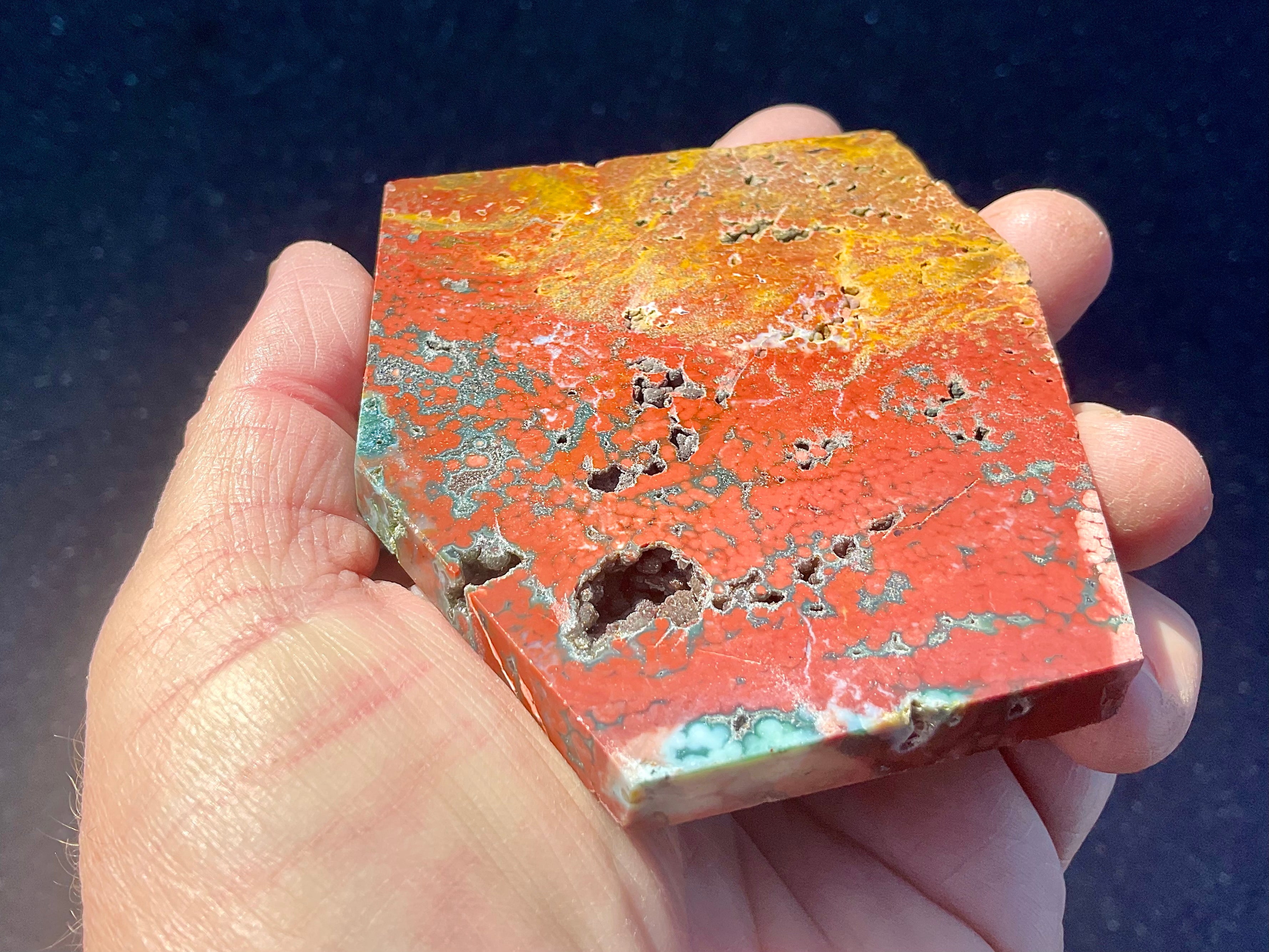 144g Ocean Jasper Polished Slab 5B