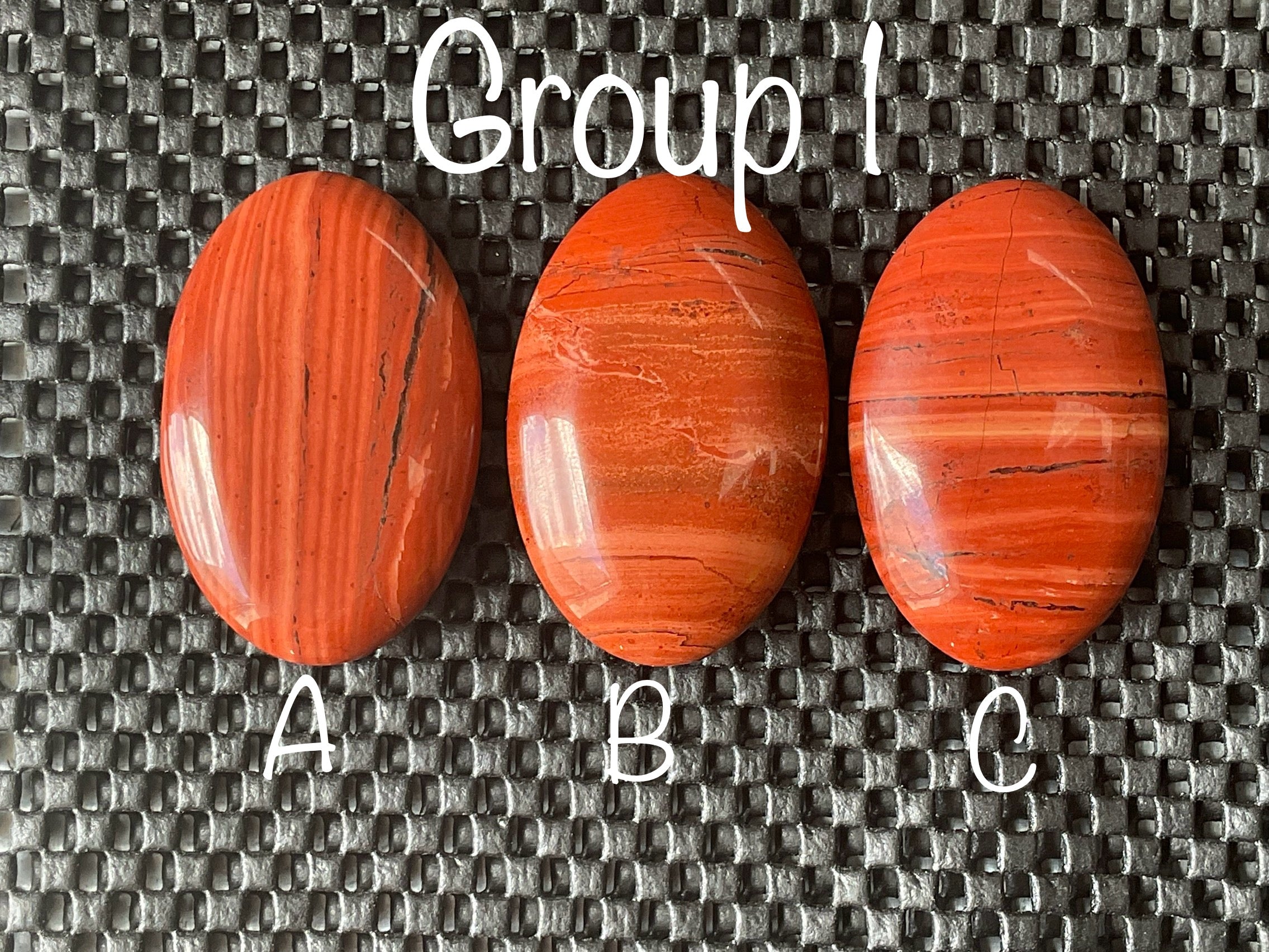 52g Red Jasper Palmstone 1B